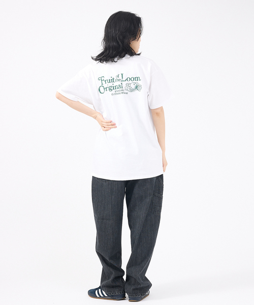 ABAHOUSE（アバハウス）の「【FRUIT OF THE LOOM/フルーツ オブ ザ ルーム】Embroidery /Print　T-Shirt /ワンポイント/刺繍 /半袖Tシャツ/ 81213400/8121350/（Tシャツ/カットソー・メンズ・ブラック系その他/ホワイト系その他/ブラック系その他2/ホワイト系その他2/グレー系その他/グレー系その他2・M/XL/L）」の7枚目の写真