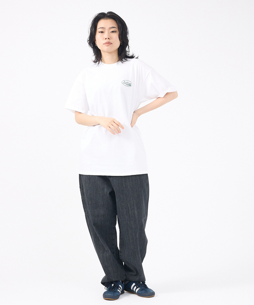 ABAHOUSE（アバハウス）の「【FRUIT OF THE LOOM/フルーツ オブ ザ ルーム】Embroidery /Print　T-Shirt /ワンポイント/刺繍 /半袖Tシャツ/ 81213400/8121350/（Tシャツ/カットソー・メンズ・ブラック系その他/ホワイト系その他/ブラック系その他2/ホワイト系その他2/グレー系その他/グレー系その他2・M/XL/L）」の9枚目の写真
