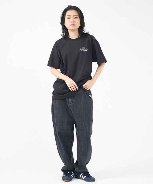 ABAHOUSE（アバハウス）の「【FRUIT OF THE LOOM/フルーツ オブ ザ ルーム】Embroidery /Print　T-Shirt /ワンポイント/刺繍 /半袖Tシャツ/ 81213400/8121350/（Tシャツ/カットソー・メンズ・ブラック系その他/ホワイト系その他/ブラック系その他2/ホワイト系その他2/グレー系その他/グレー系その他2・M/XL/L）」の12枚目の写真