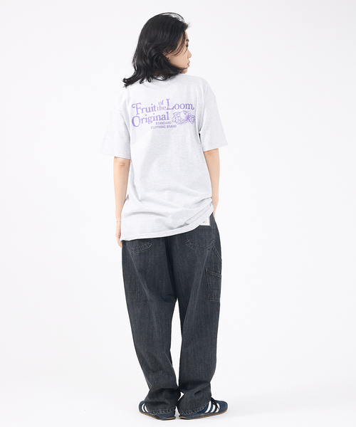 ABAHOUSE（アバハウス）の「【FRUIT OF THE LOOM/フルーツ オブ ザ ルーム】Embroidery /Print　T-Shirt /ワンポイント/刺繍 /半袖Tシャツ/ 81213400/8121350/（Tシャツ/カットソー・メンズ・ブラック系その他/ホワイト系その他/ブラック系その他2/ホワイト系その他2/グレー系その他/グレー系その他2・M/XL/L）」の16枚目の写真