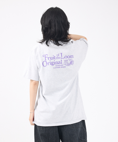ABAHOUSE（アバハウス）の「【FRUIT OF THE LOOM/フルーツ オブ ザ ルーム】Embroidery /Print　T-Shirt /ワンポイント/刺繍 /半袖Tシャツ/ 81213400/8121350/（Tシャツ/カットソー・メンズ・ブラック系その他/ホワイト系その他/ブラック系その他2/ホワイト系その他2/グレー系その他/グレー系その他2・M/XL/L）」の17枚目の写真