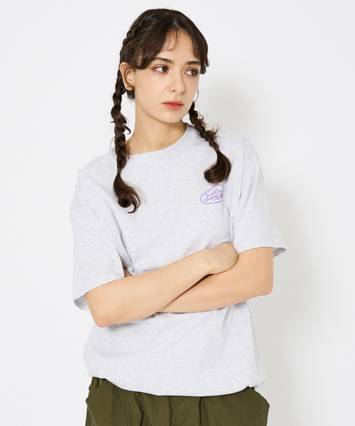 ABAHOUSE（アバハウス）の「【FRUIT OF THE LOOM/フルーツ オブ ザ ルーム】Embroidery /Print　T-Shirt /ワンポイント/刺繍 /半袖Tシャツ/ 81213400/8121350/（Tシャツ/カットソー・メンズ・ブラック系その他/ホワイト系その他/ブラック系その他2/ホワイト系その他2/グレー系その他/グレー系その他2・M/XL/L）」の22枚目の写真