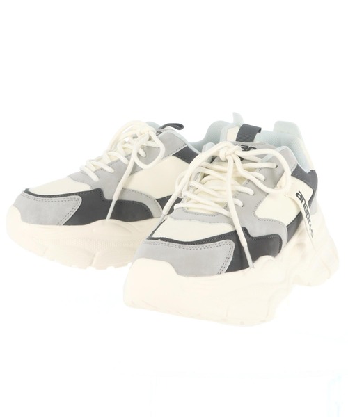 ANAP GiRL(アナップガール)の「ANAPR+S【リラスポ】ダッドスニーカー(ユニアイテム)(スニーカー・キッズ・ブラック/グレー・S/M/L/XS)」の12枚目の写真