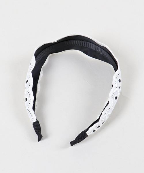 美品　IVORY&Co Maisie カチューシャ ラインストーンカチューシャ/クラウン/王冠（カチューシャ