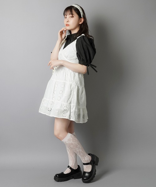 美品　IVORY&Co Maisie カチューシャ ラインストーンカチューシャ/クラウン/王冠（カチューシャ