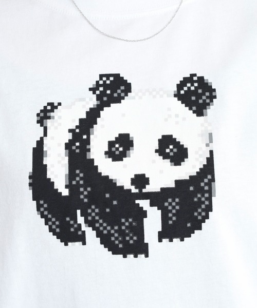 BARNDOOR(バーンドア)の「20天竺 前プリント半袖Tシャツ(Tシャツ/カットソー・レディース・ミント/グレー系1/ネイビー系2/オフホワイト/ホワイト系1/ホワイト系2・FREE)」の17枚目の写真