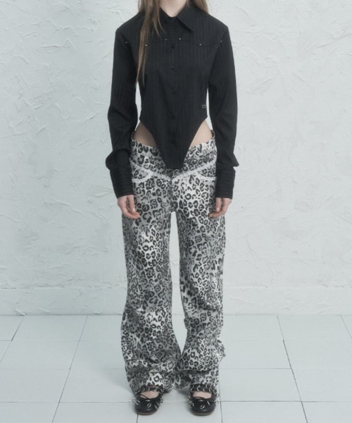 SETUPEXE ■ LEOPARD LACE PANTS パンツ SETUPEXE パンツ LEOPARD LACE PANTS レディース メンズ