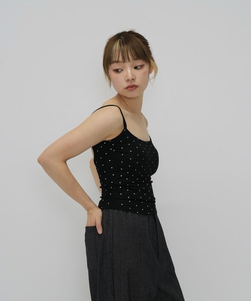 Enewd nina（エニュードニーナ）の「【zozo限定】ドット キャミソール