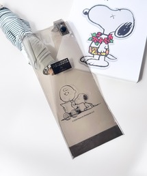 PEANUTS（ピーナッツ）の「6C9 【PEANUTS】 スヌーピー折りたたみ傘 バッグ  アンブレラクリアケース 傘カバー 防水（折りたたみ傘）」