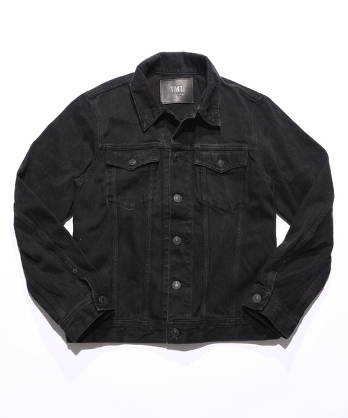12oz SOFT BLACK DENIM TRUCKER JACKET（デニムジャケット