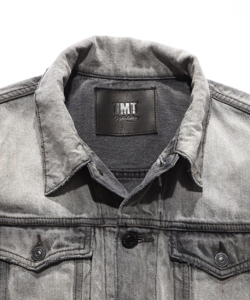 12oz SOFT BLACK DENIM TRUCKER JACKET（デニムジャケット