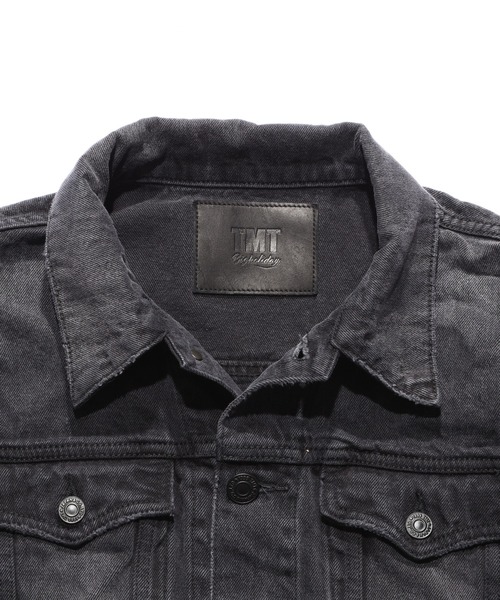 12oz SOFT BLACK DENIM TRUCKER JACKET（デニムジャケット