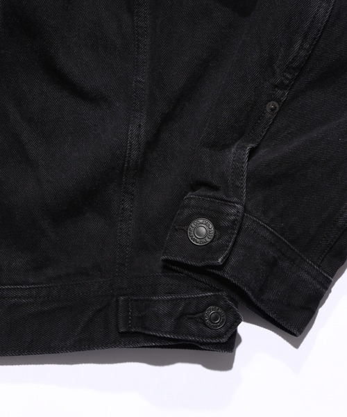 TMT(ティーエムティー)の「12oz SOFT BLACK DENIM TRUCKER JACKET(デニムジャケット・メンズ・グレー/ブラック/ライトグレー・MEDIUM/LARGE/X-LARGE)」の11枚目の写真