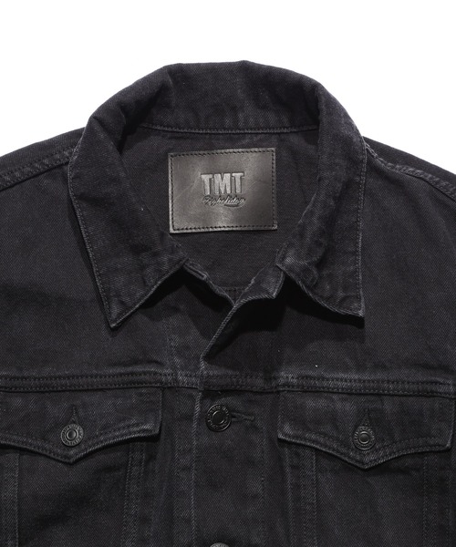 TMT(ティーエムティー)の「12oz SOFT BLACK DENIM TRUCKER JACKET(デニムジャケット・メンズ・グレー/ブラック/ライトグレー・MEDIUM/LARGE/X-LARGE)」の10枚目の写真