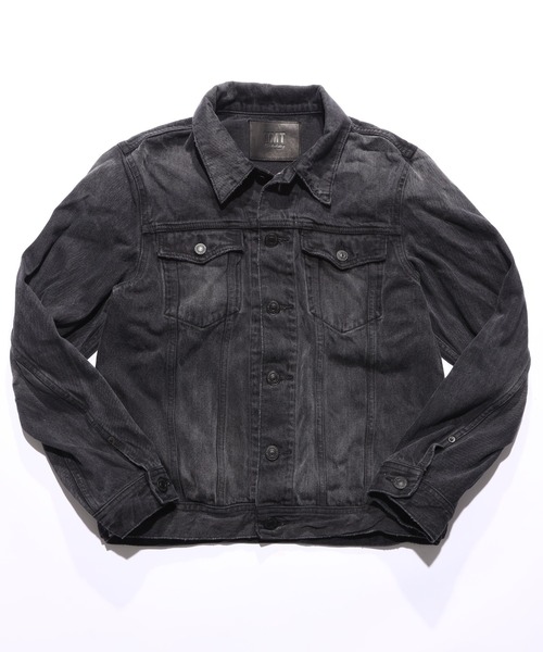 TMT(ティーエムティー)の「12oz SOFT BLACK DENIM TRUCKER JACKET(デニムジャケット・メンズ・グレー/ブラック/ライトグレー・MEDIUM/LARGE/X-LARGE)」の13枚目の写真
