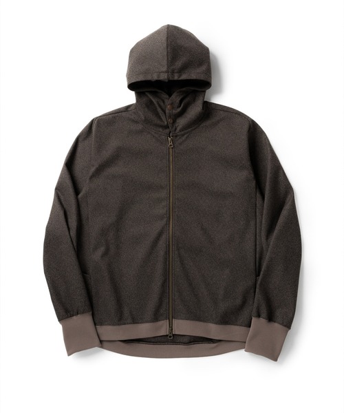 narifuri（ナリフリ）の「フランネルニットZIPパーカー（パーカー・メンズ・ブラウン/チャコール・X-LARGE/LARGE/MEDIUM/SMALL）」の14枚目の写真