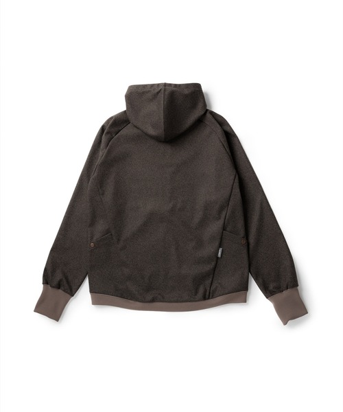 narifuri（ナリフリ）の「フランネルニットZIPパーカー（パーカー・メンズ・ブラウン/チャコール・X-LARGE/LARGE/MEDIUM/SMALL）」の16枚目の写真