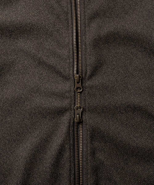 narifuri（ナリフリ）の「フランネルニットZIPパーカー（パーカー・メンズ・ブラウン/チャコール・X-LARGE/LARGE/MEDIUM/SMALL）」の17枚目の写真