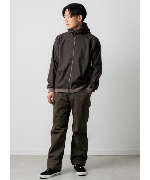 narifuri（ナリフリ）の「フランネルニットZIPパーカー（パーカー・メンズ・ブラウン/チャコール・X-LARGE/LARGE/MEDIUM/SMALL）」の9枚目の写真