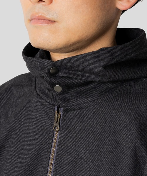 narifuri（ナリフリ）の「フランネルニットZIPパーカー（パーカー・メンズ・ブラウン/チャコール・X-LARGE/LARGE/MEDIUM/SMALL）」の10枚目の写真