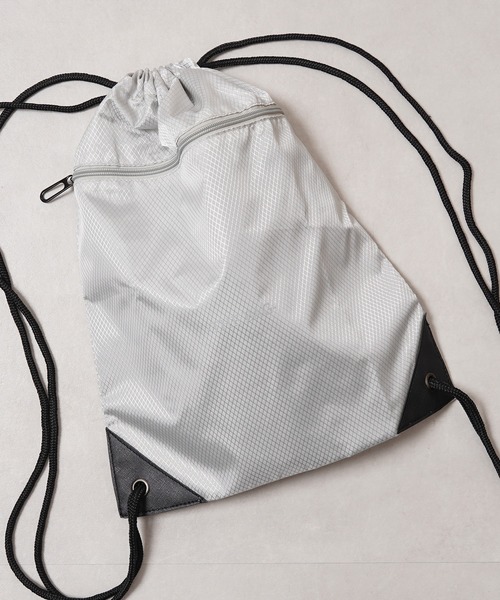 1111clothing(ワンフォークロージング)の「【ZOZOTOWN限定】-THE BAG- オリジナル リップストップ ナップサック / Original Ripstop Knapsack(バックパック/リュック・レディース・ライトグレー/グリーン/ピンク/レッド/ブラック/チャコールグレー/ブルー/オレンジ/パープル/イエロー・FREE)」の22枚目の写真