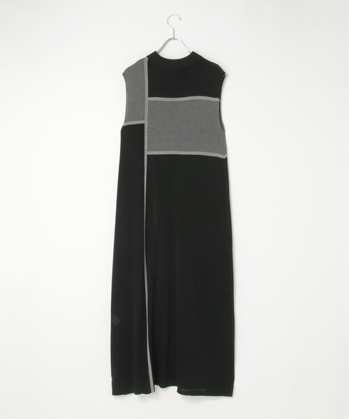 notch.（ノッチ）の「麻タッチ配色スリットワンピース（ワンピース・レディース・ブラウン/ベージュ/ブラック・M）」の18枚目の写真