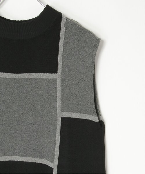 notch.（ノッチ）の「麻タッチ配色スリットワンピース（ワンピース・レディース・ブラウン/ベージュ/ブラック・M）」の19枚目の写真