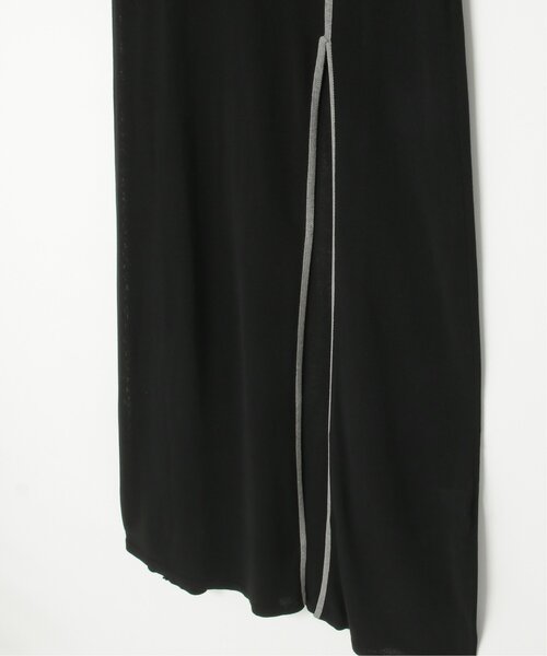 notch.（ノッチ）の「麻タッチ配色スリットワンピース（ワンピース・レディース・ブラウン/ベージュ/ブラック・M）」の21枚目の写真