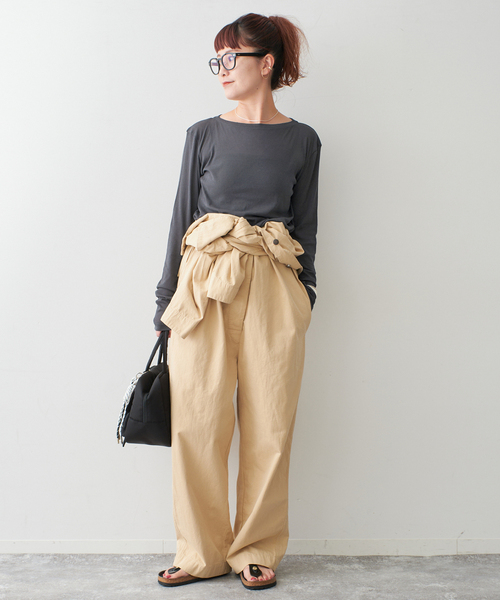 追加》シアーボートネックプルオーバー（Tシャツ/カットソー）｜Spick