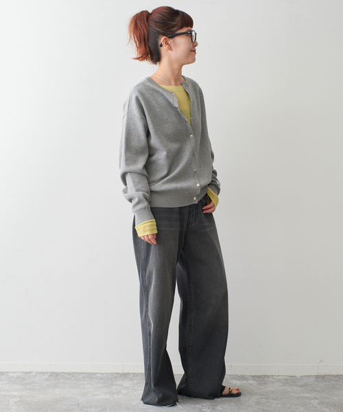 追加》シアーボートネックプルオーバー（Tシャツ/カットソー）｜Spick