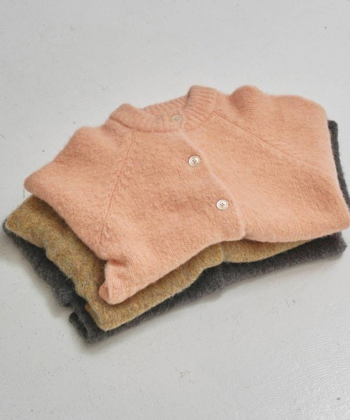 TODAYFUL（トゥデイフル）の「TODAYFUL　Brushed Knit Cardigan ブラッシュドニットカーディガン/12520530（カーディガン/ボレロ・レディース・チャコールグレー/オリーブ・ONE SIZE）」の8枚目の写真