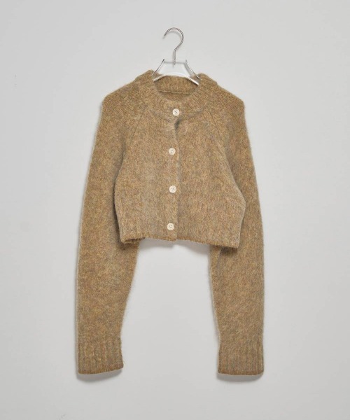TODAYFUL（トゥデイフル）の「TODAYFUL　Brushed Knit Cardigan ブラッシュドニットカーディガン/12520530（カーディガン/ボレロ・レディース・チャコールグレー/オリーブ・ONE SIZE）」の9枚目の写真