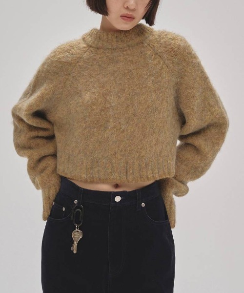 TODAYFUL（トゥデイフル）の「TODAYFUL　Brushed Knit Cardigan ブラッシュドニットカーディガン/12520530（カーディガン/ボレロ・レディース・チャコールグレー/オリーブ・ONE SIZE）」の3枚目の写真