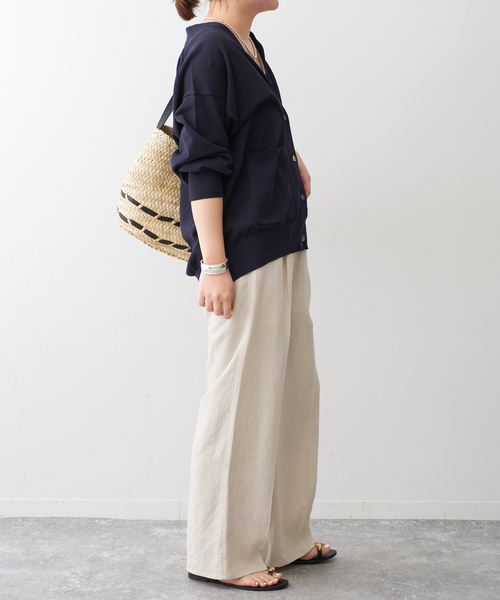 Spick&Span＊ハイブリッドラミー1タックパンツ セール】《追加》ハイブリッドラミー1タックパンツ（その他