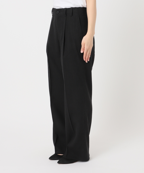 【新品・未使用】Spick&Span ハイブリッドラミー1タックパンツ セール】《追加》ハイブリッドラミー1タックパンツ（その他