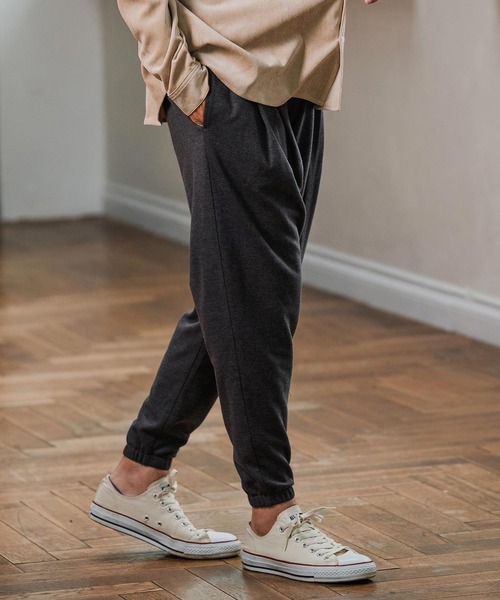 Magine(マージン)の「mp13905-Surf Knit Fabric Tapered Pants テーパードパンツ(その他パンツ・メンズ・ネイビー/ブラック/チャコールグレー・48/46/44)」の3枚目の写真