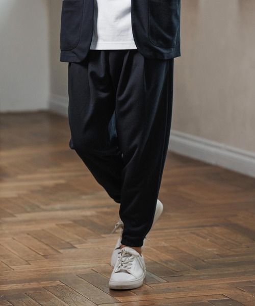 Magine(マージン)の「mp13905-Surf Knit Fabric Tapered Pants テーパードパンツ(その他パンツ・メンズ・ネイビー/ブラック/チャコールグレー・48/46/44)」の19枚目の写真
