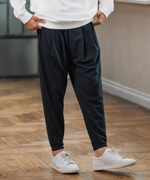 Magine(マージン)の「mp13905-Surf Knit Fabric Tapered Pants テーパードパンツ(その他パンツ・メンズ・ネイビー/ブラック/チャコールグレー・48/46/44)」の18枚目の写真