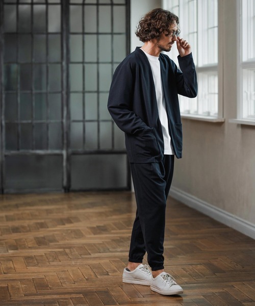 Magine(マージン)の「mp13905-Surf Knit Fabric Tapered Pants テーパードパンツ(その他パンツ・メンズ・ネイビー/ブラック/チャコールグレー・48/46/44)」の15枚目の写真