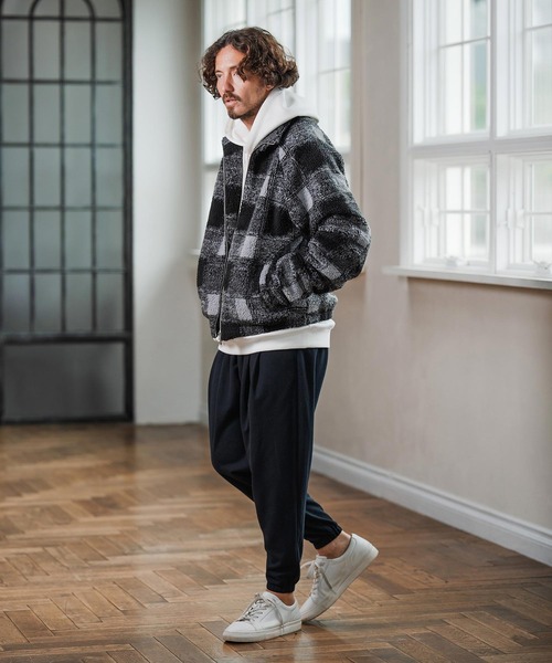 Magine(マージン)の「mp13905-Surf Knit Fabric Tapered Pants テーパードパンツ(その他パンツ・メンズ・ネイビー/ブラック/チャコールグレー・48/46/44)」の14枚目の写真