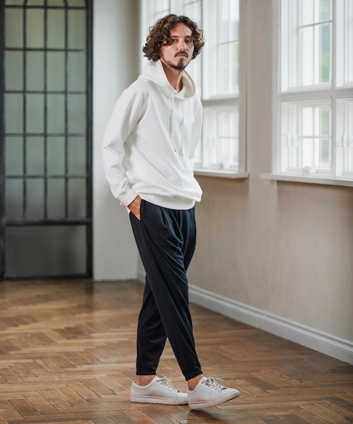 Magine(マージン)の「mp13905-Surf Knit Fabric Tapered Pants テーパードパンツ(その他パンツ・メンズ・ネイビー/ブラック/チャコールグレー・48/46/44)」の13枚目の写真