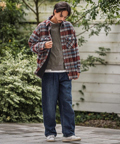 CAMBIO(カンビオ)の「mlt5327-Heavy oz Jersey Chemical Washe Cut sew カットソー(Tシャツ/カットソー・メンズ・ブラック/ネイビー/グレー・M/L)」の15枚目の写真
