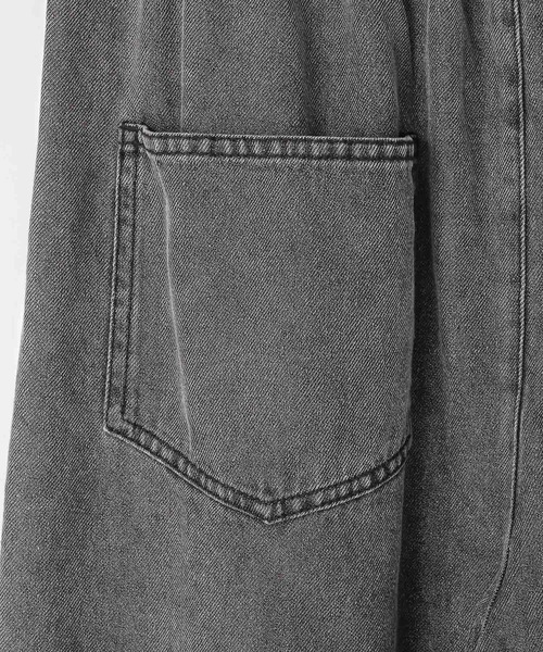 LOWRYS FARM（ローリーズファーム）の「【接触冷感】イージーバギーデニム 583505（デニムパンツ・レディース・ブラック/ライトブルー/ブルー・MEDIUM/LARGE）」の19枚目の写真