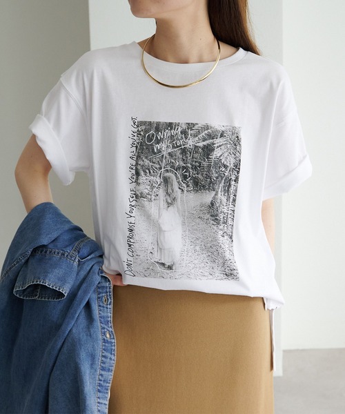 機能素材フォトプリントTシャツ（Tシャツ/カットソー）｜PUAL CE CIN