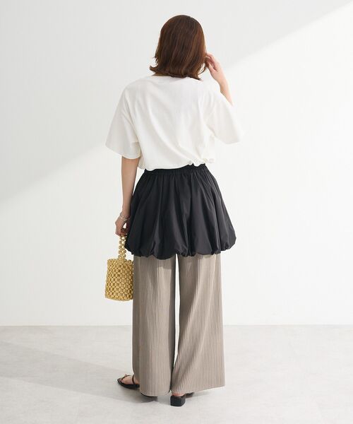 ELENCARE DUE（エレンカーレデュエ）の「・ELENCARE DUE バルーンミニスカート（スカート・レディース・ブラウン/ブラック/オフホワイト・FREE）」の9枚目の写真
