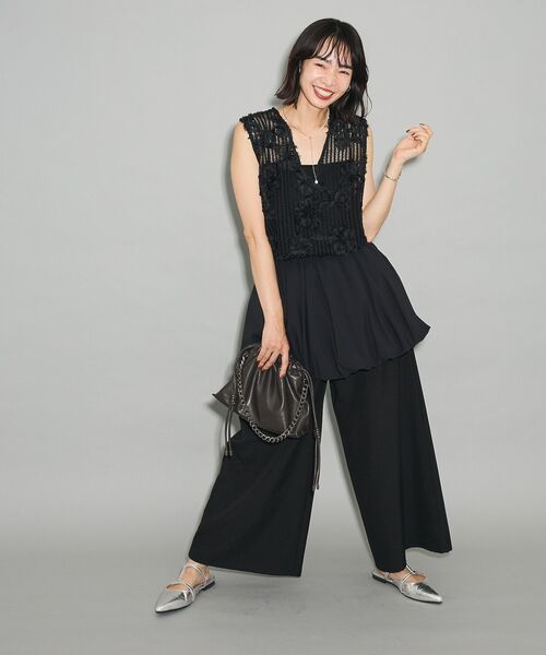 ELENCARE DUE（エレンカーレデュエ）の「・ELENCARE DUE バルーンミニスカート（スカート・レディース・ブラウン/ブラック/オフホワイト・FREE）」の15枚目の写真