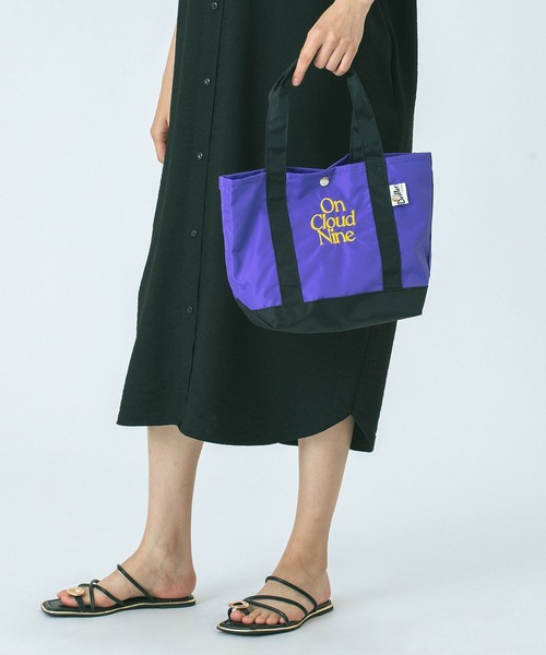 Drifter（ドリフター）の「【ROSE BUD別注】(Drifter)BUCKEYE MEDIUM TOTE（トートバッグ・レディース・ブラック/パープル/ブラウン・ONE SIZE）」の3枚目の写真