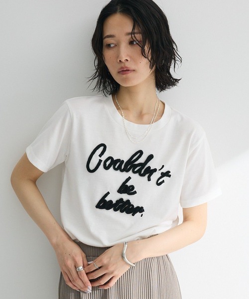 セール】・swing by コード刺繍ロゴTEE（Tシャツ/カットソー