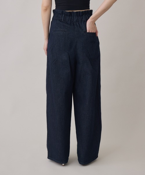 Paradise Picnic（パラダイスピクニック）の「cloche ウエストデザインイージーパンツ（その他パンツ・レディース・ブラック/ネイビー・FREE）」の20枚目の写真