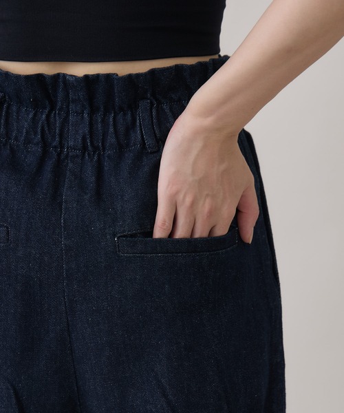 Paradise Picnic（パラダイスピクニック）の「cloche ウエストデザインイージーパンツ（その他パンツ・レディース・ブラック/ネイビー・FREE）」の21枚目の写真